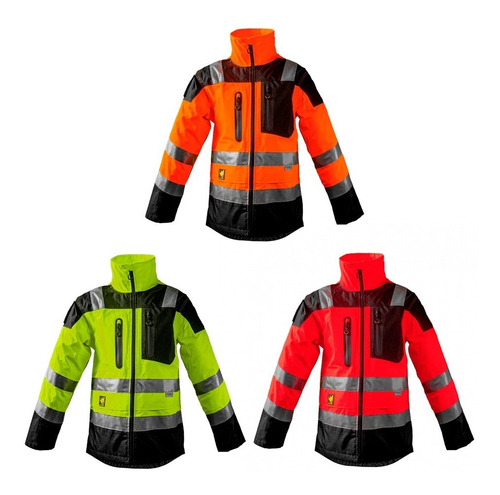 Impermeable rompevientos BERSERKER Mod BK620 (color naranja, rojo o amarillo)